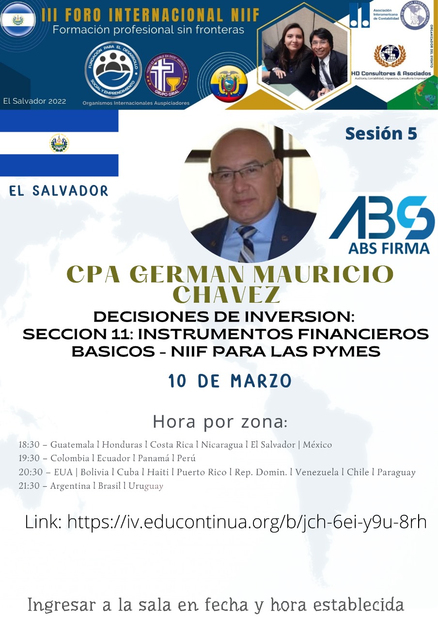 III Foro Internacional NIF 9